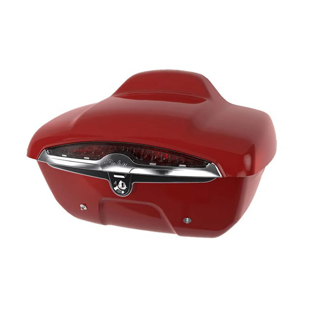 Quick-Release Lockable Trunk with Taillight, Indian Motorcycle® Red - image 1 of 2