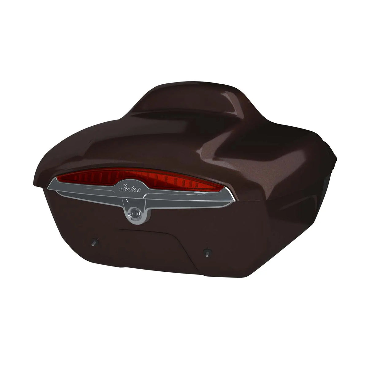 Quick-Release Lockable Trunk with Taillight, Dark Walnut - image 1 of 4