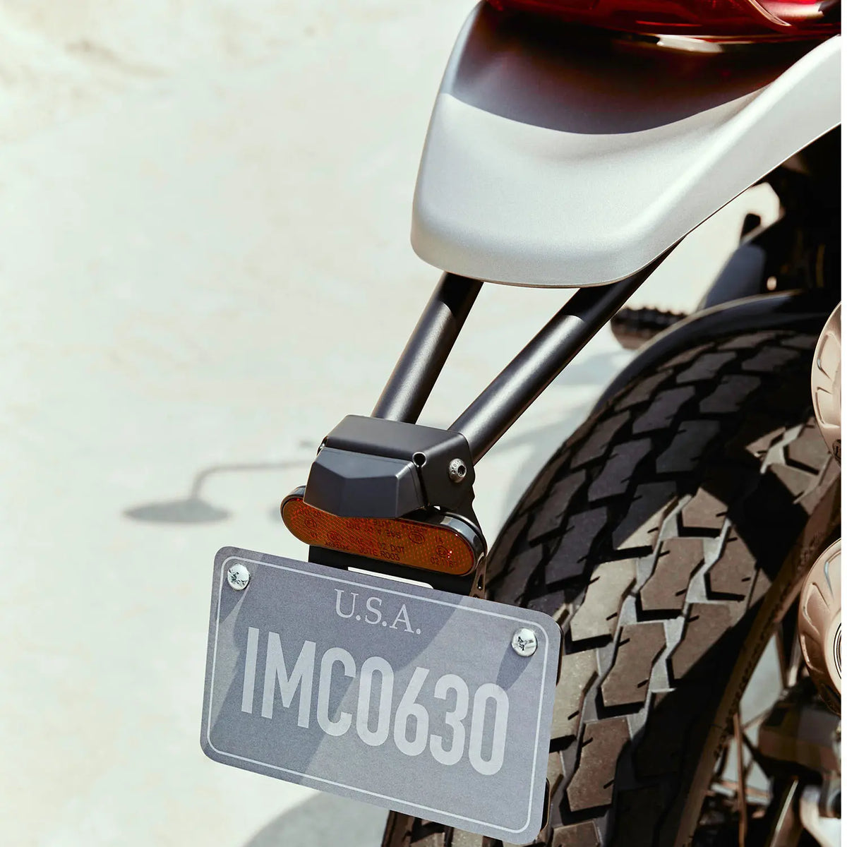 High License Plate Mount, Black - image 5 of 5