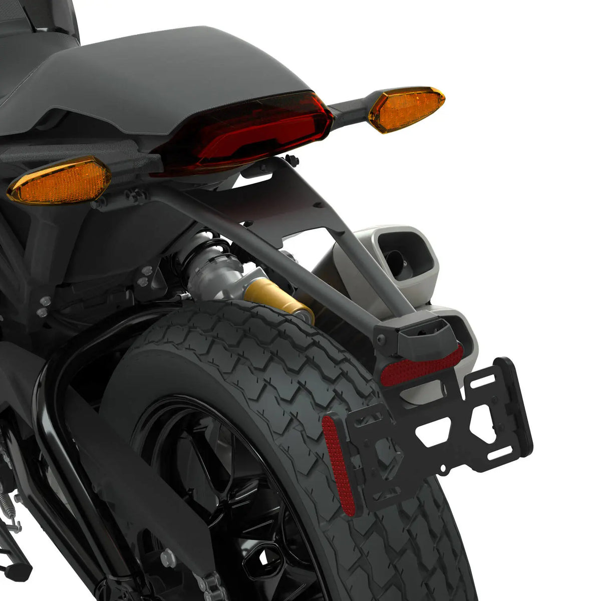 High License Plate Mount, Black - image 3 of 5
