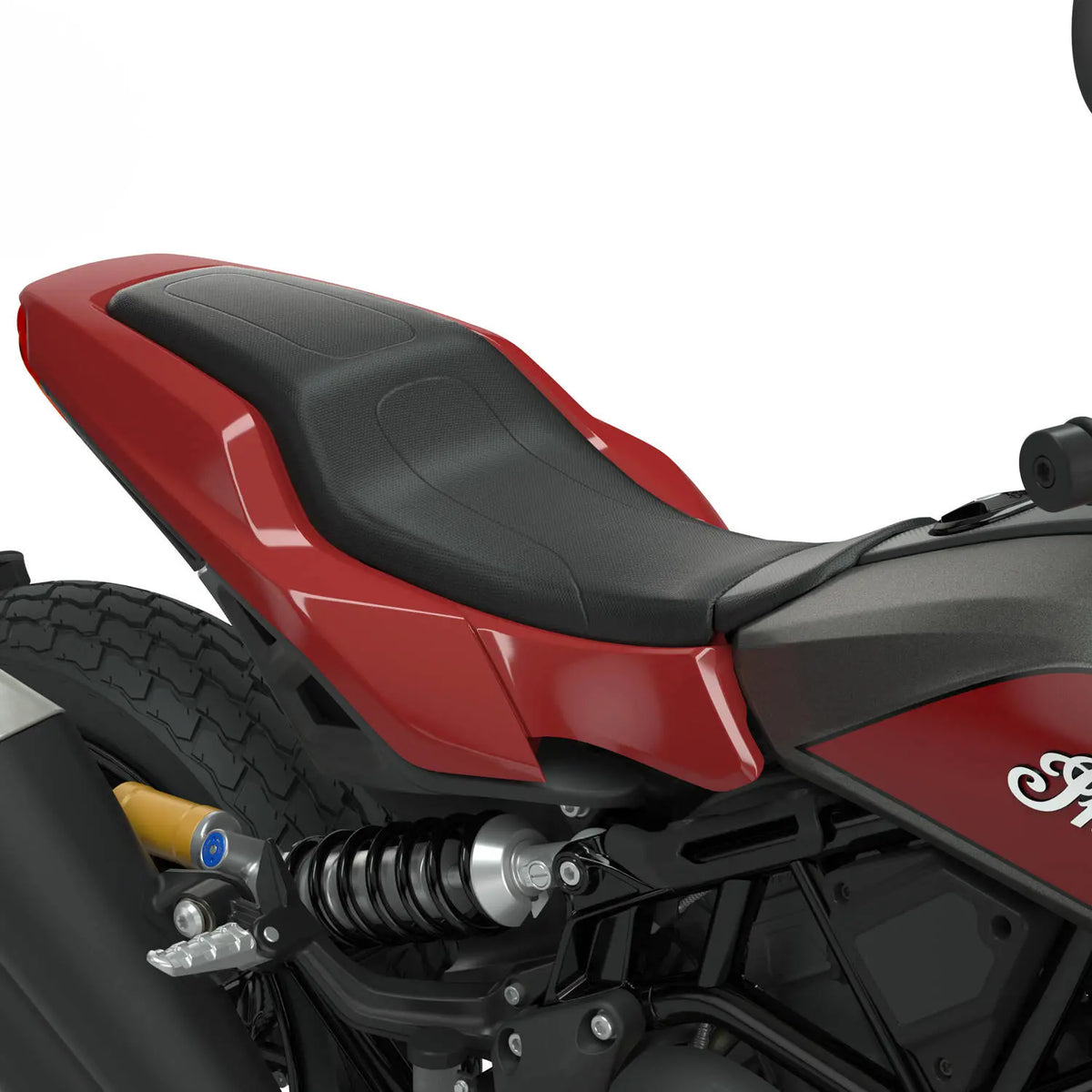 Tracker Seat Base Cowl, Indian Motorcycle® Red - image 4 of 5