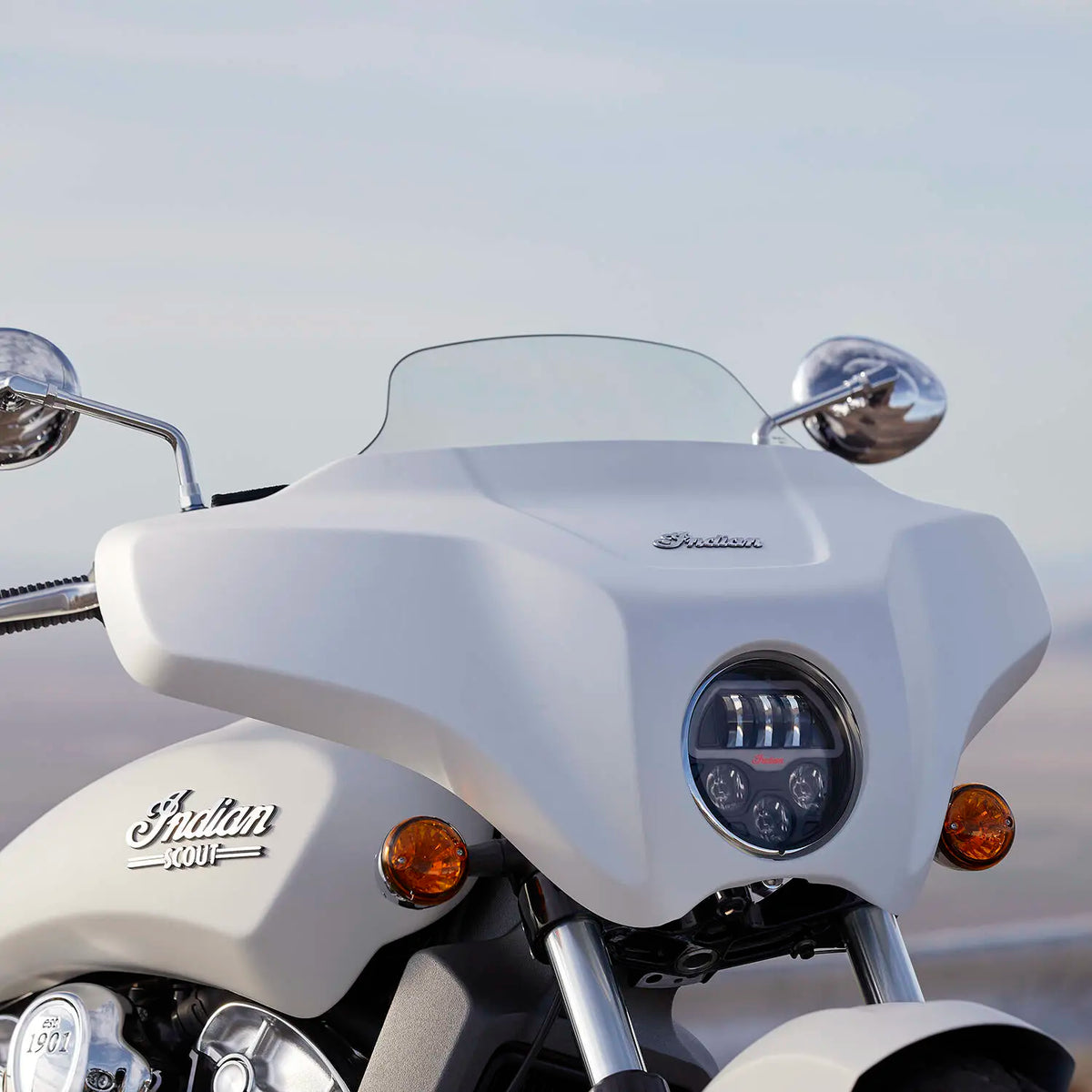 Polycarbonate 5 in. Windshield for Quick Release Fairing, Tinted - image 5 of 5