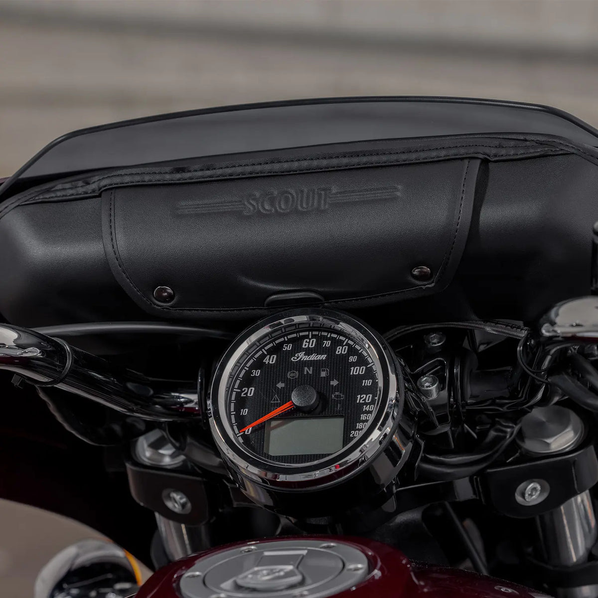All-Weather Vinyl Fairing Bag, Black - image 4 of 4