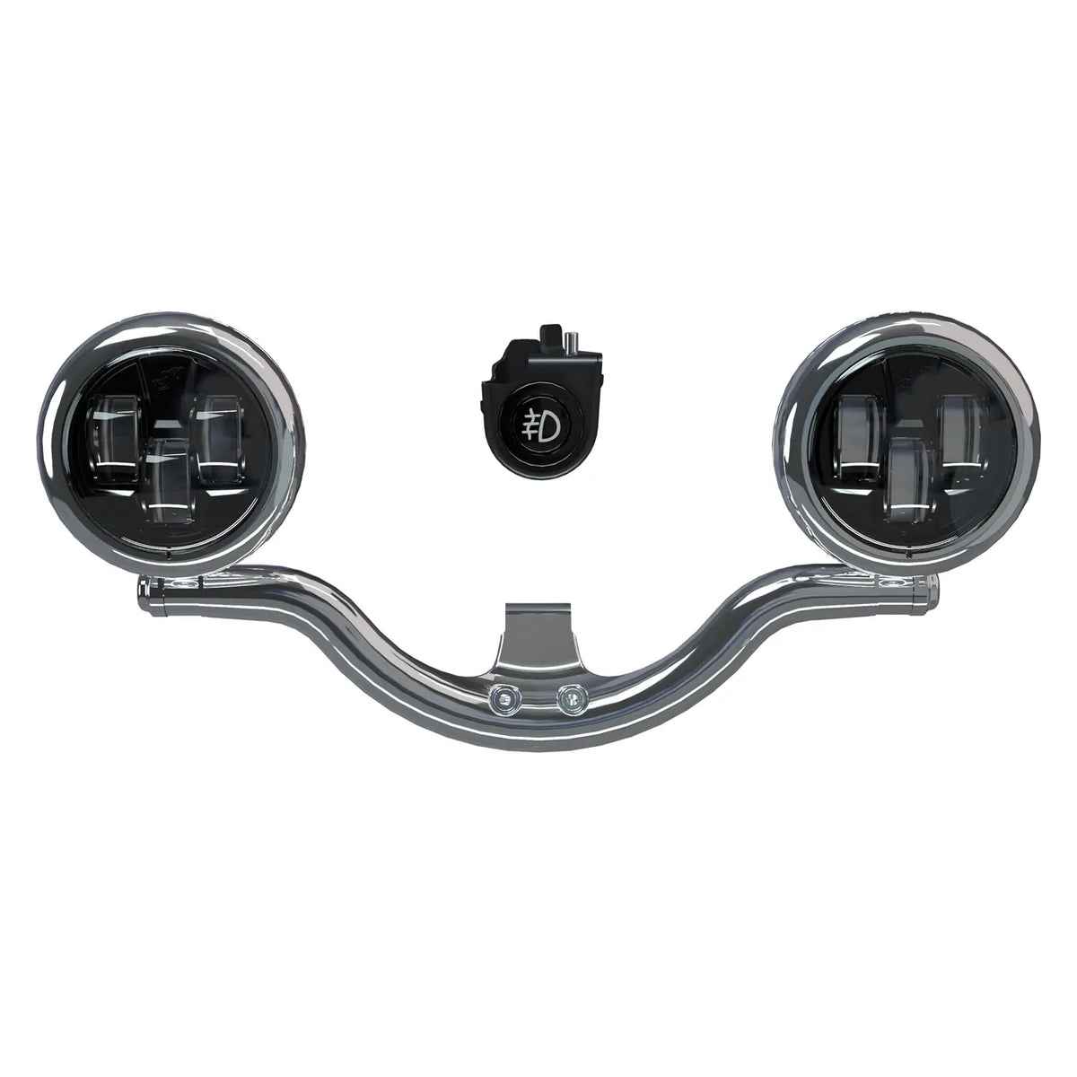 Pathfinder S Driving Light Mount, Chrome - image 1 of 3
