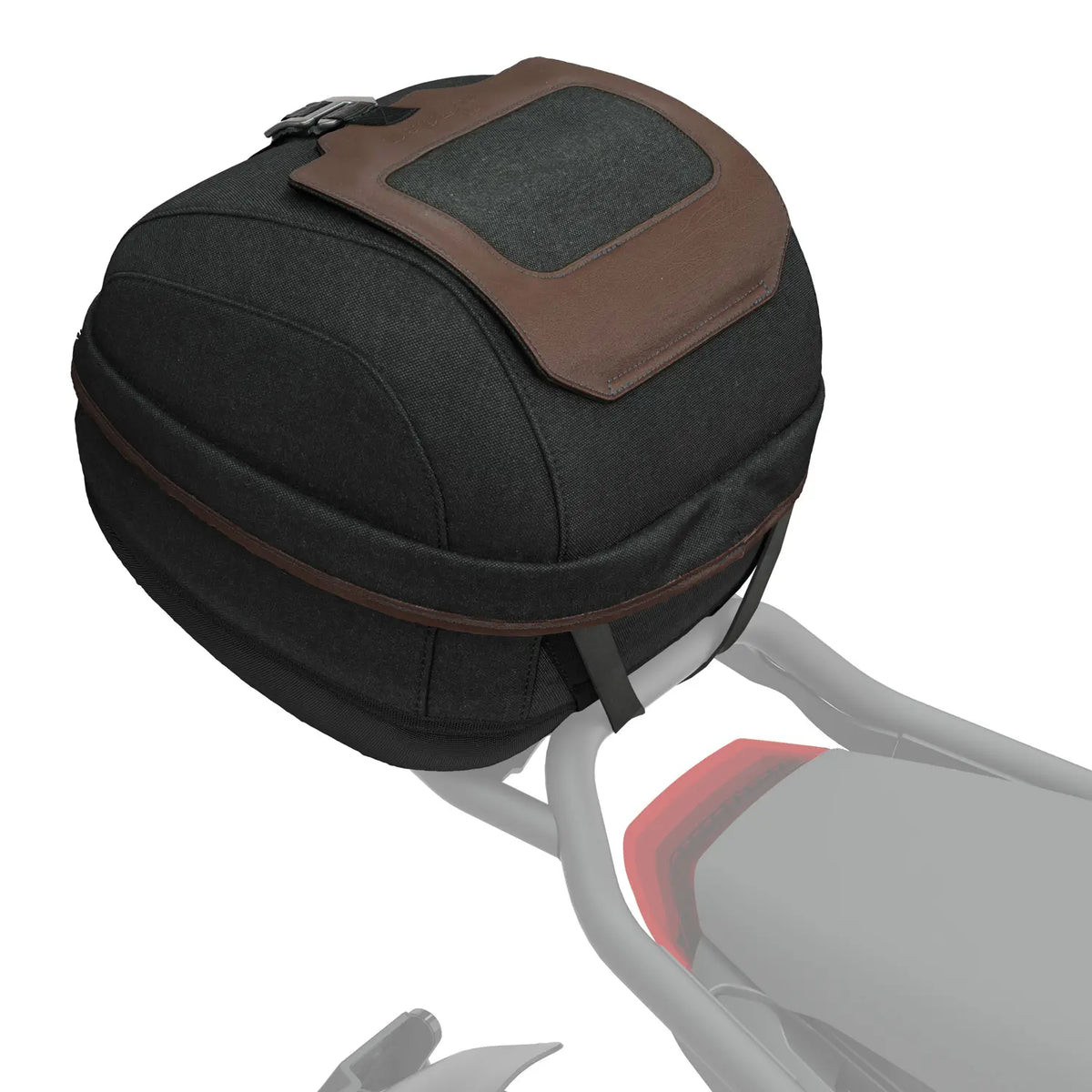 Rear Rack Bag, Black/Brown - image 2 of 4