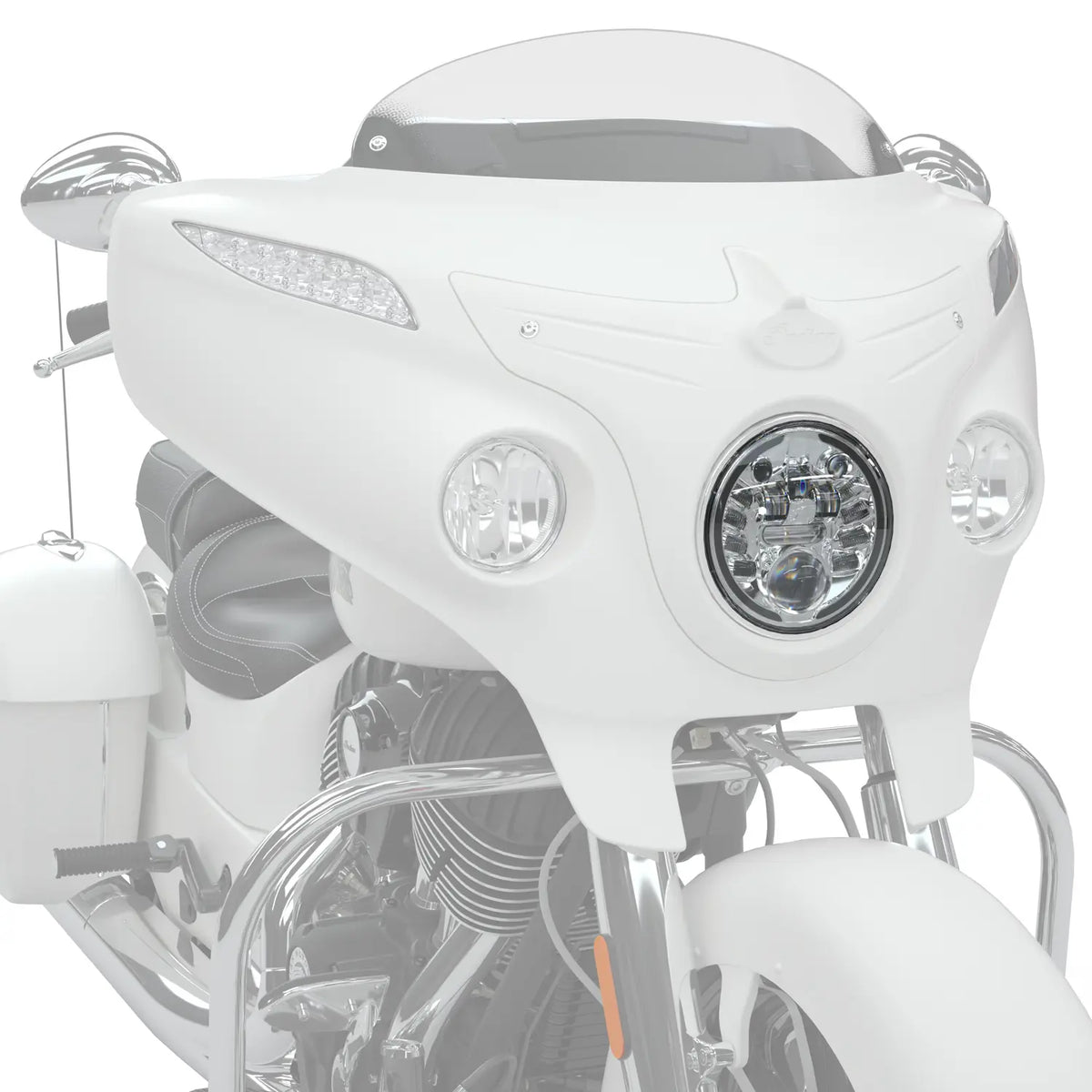 Pathfinder Adaptive LED Headlight, Chrome - image 2 of 3