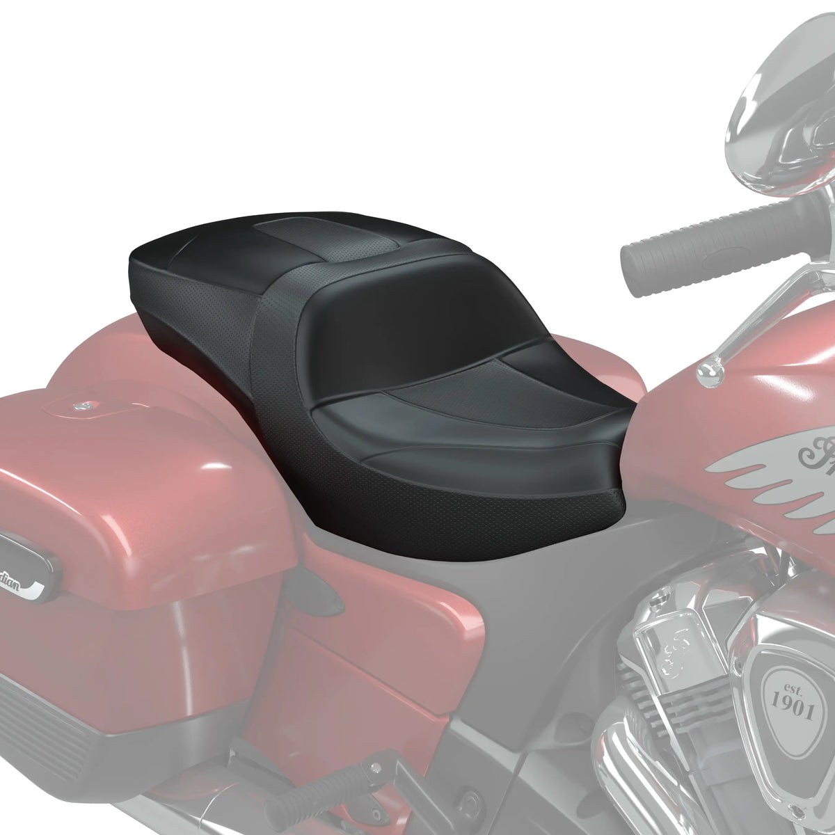 ClimaCommand Comfort+ Seat, RIDE COMMAND Enabled, Black - image 3 of 9
