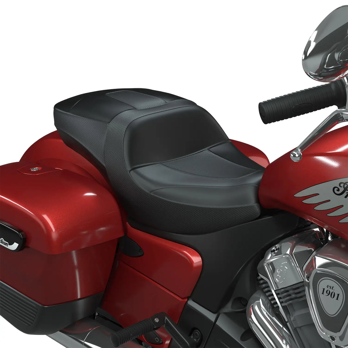 ClimaCommand Comfort+ Seat, RIDE COMMAND Enabled, Black - image 5 of 9