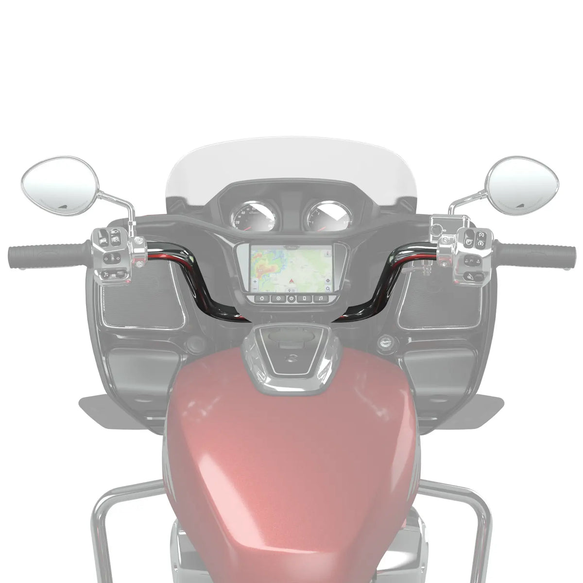 Low Rise Handlebar, Polished - image 3 of 6
