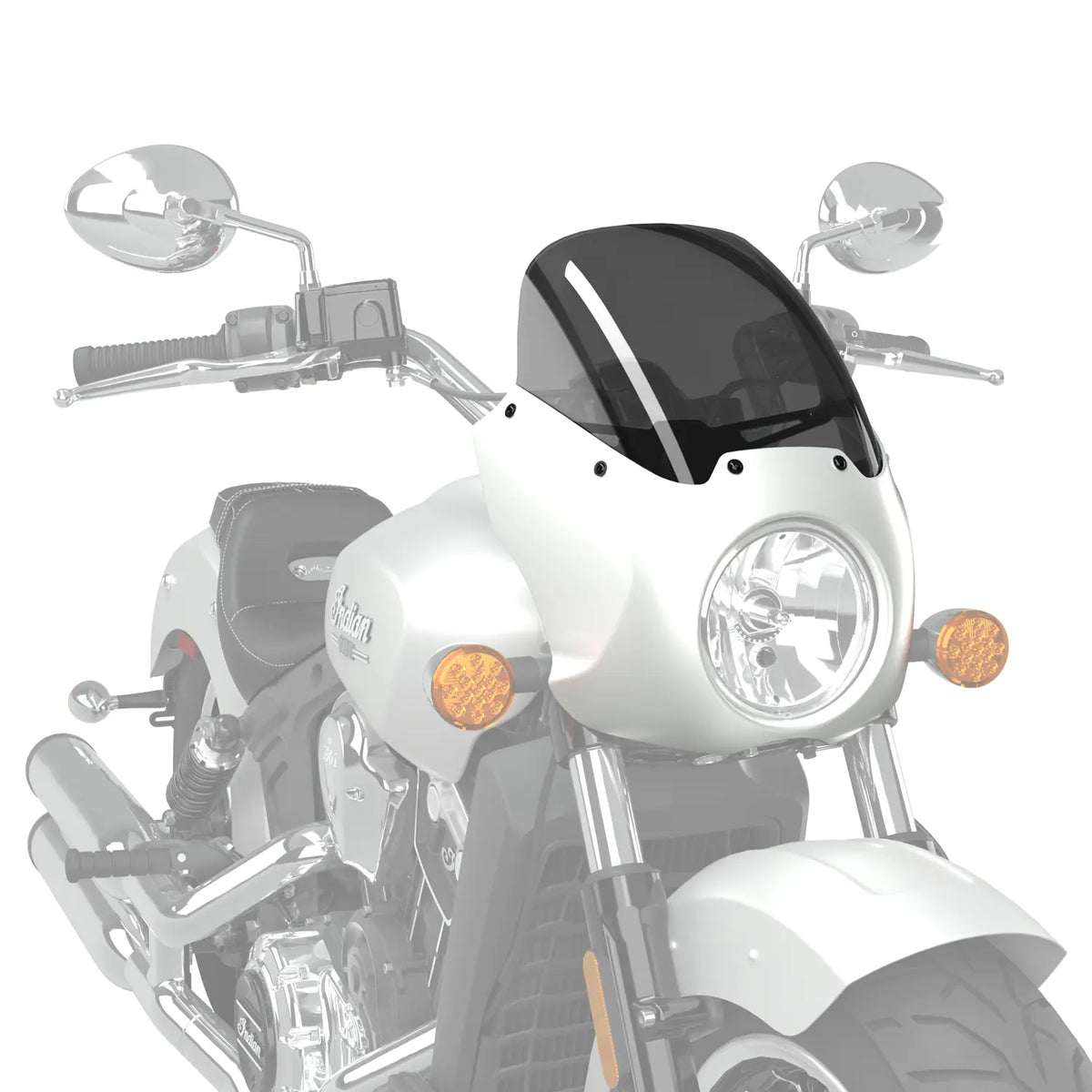 Quarter Fairing, Pearl White - image 2 of 3
