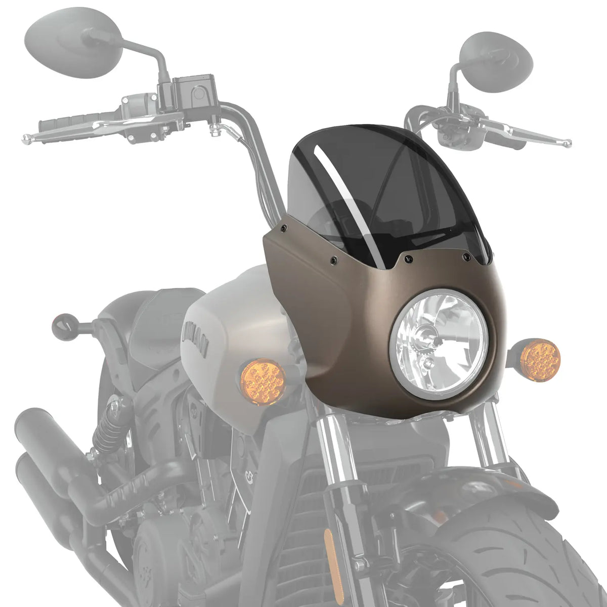 Quarter Fairing, Bronze Smoke - image 3 of 3