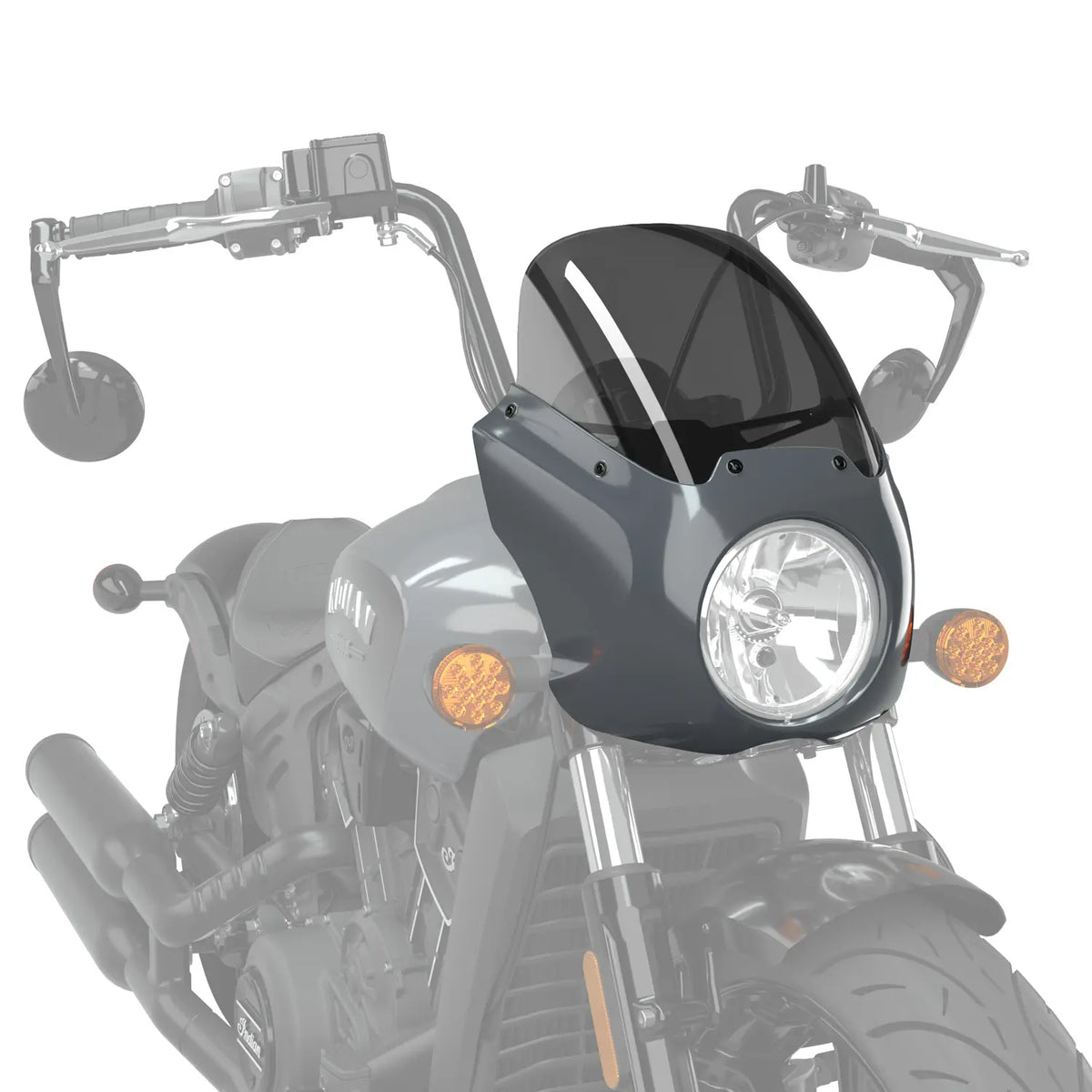 Quarter Fairing, Stealth Gray - image 2 of 4