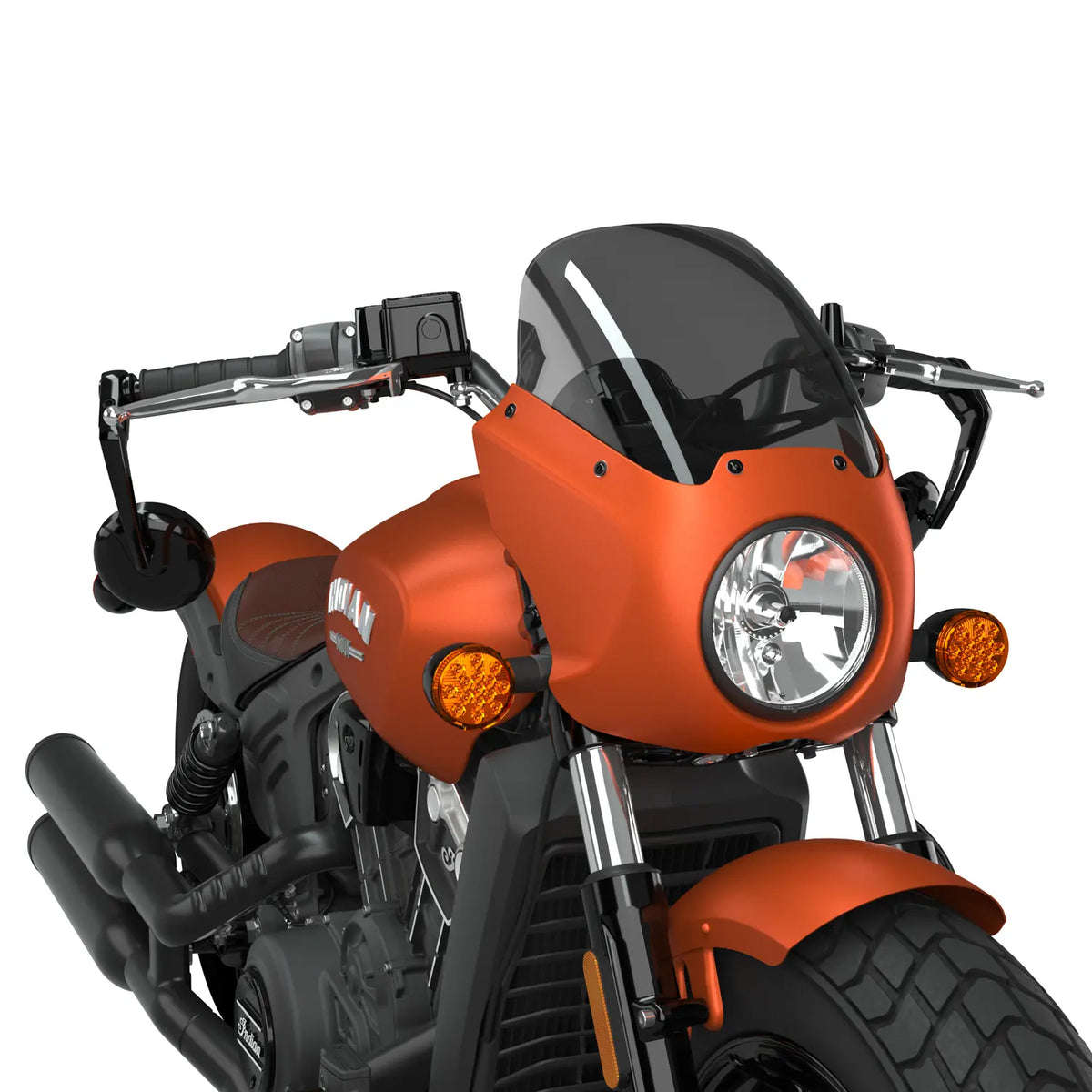 Quarter Fairing, Burnt Orange Metallic Smoke - image 2 of 3