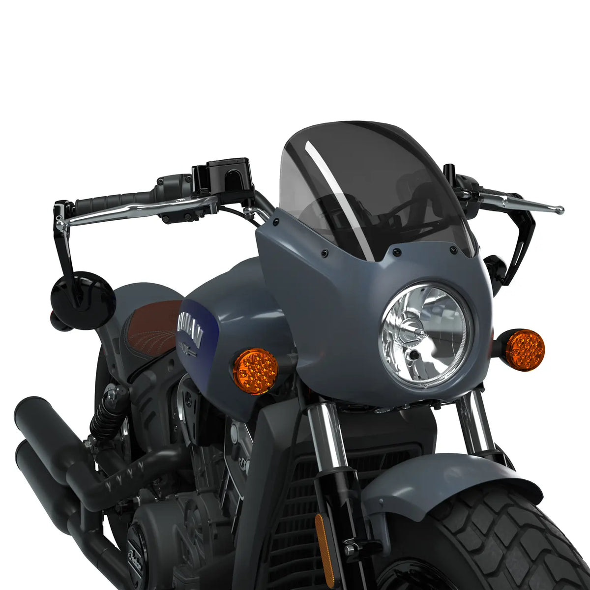 Quarter Fairing, Stealth Gray Azure Crystal - image 2 of 3