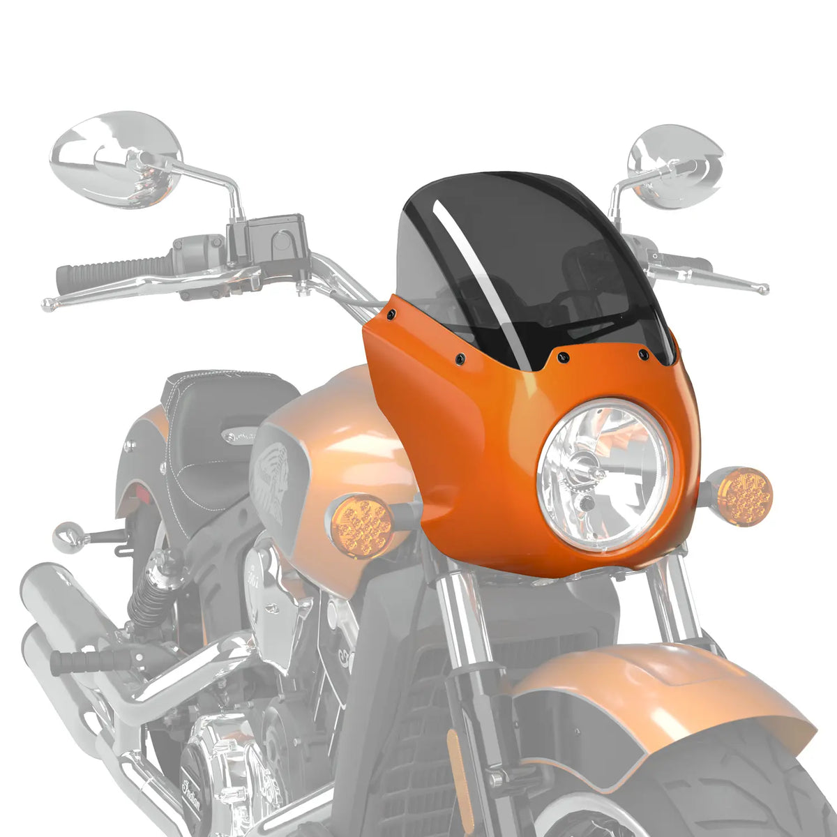 Quarter Fairing, Riot Orange Metallic - image 2 of 3