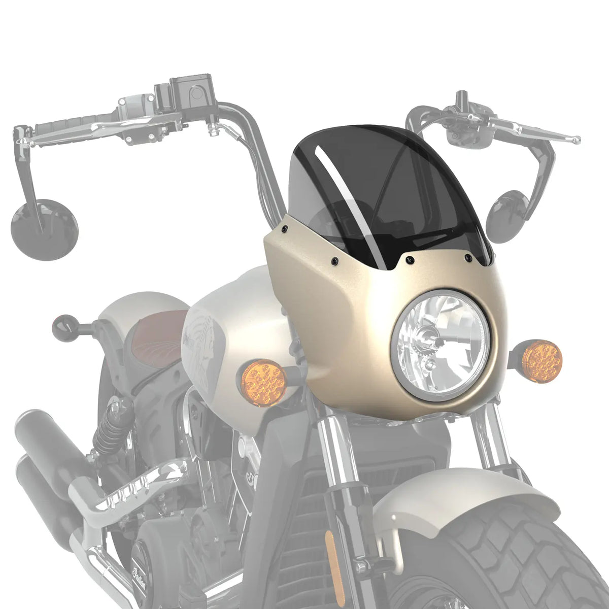 Quarter Fairing, Silver Quartz Smoke - image 2 of 3