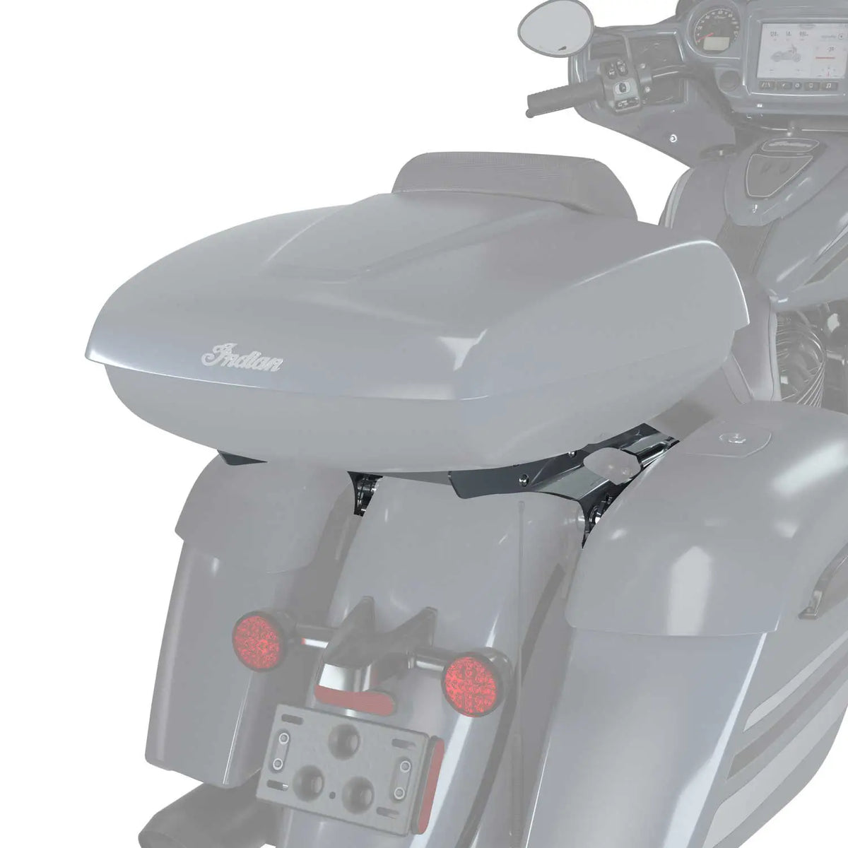 Quick Release Low Profile Trunk Mount, Chrome - image 3 of 5