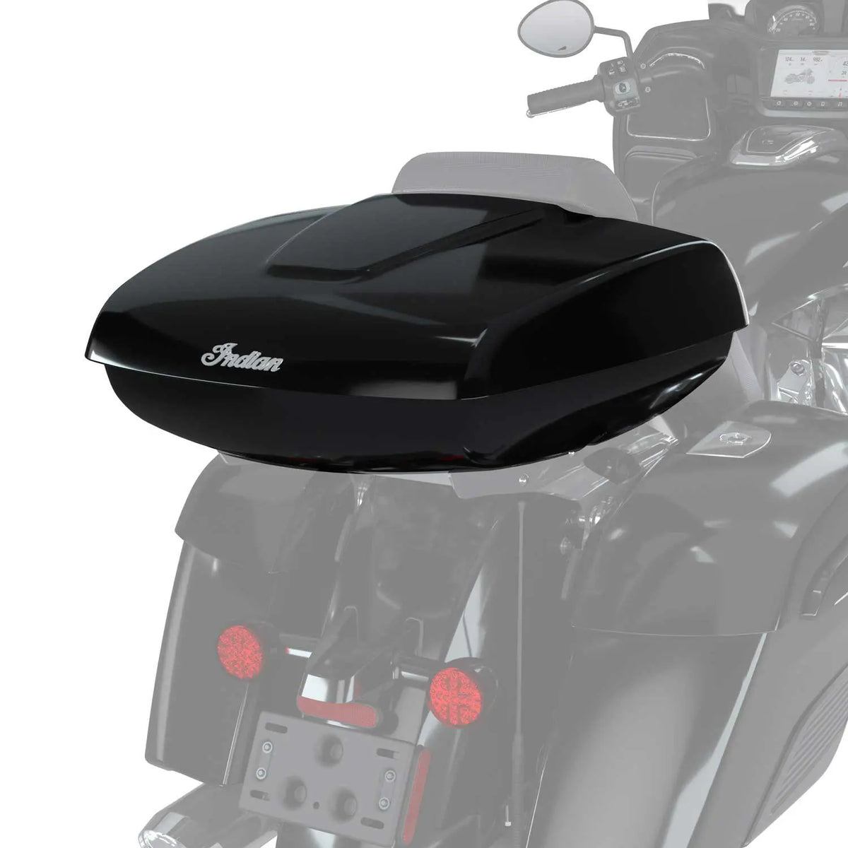 Quick Release Low Profile Trunk, Cruiser Black - image 3 of 6