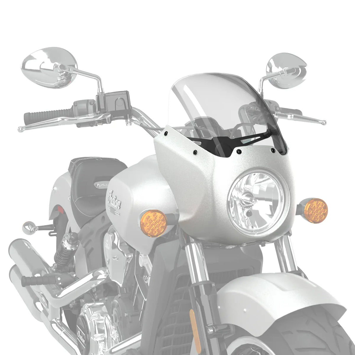 Quarter Fairing, White Smoke - image 2 of 3