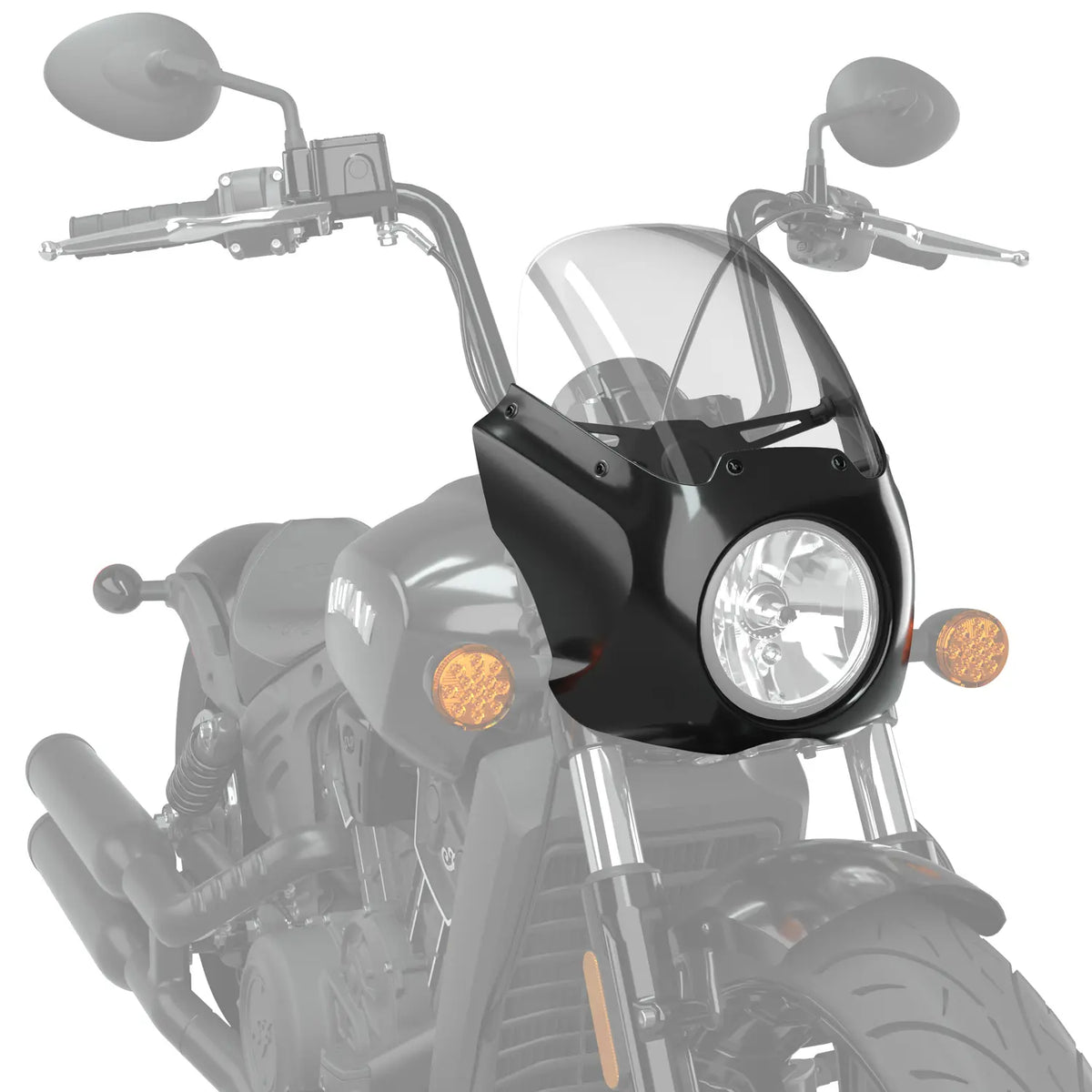 Quarter Fairing, Black Metallic - image 2 of 3