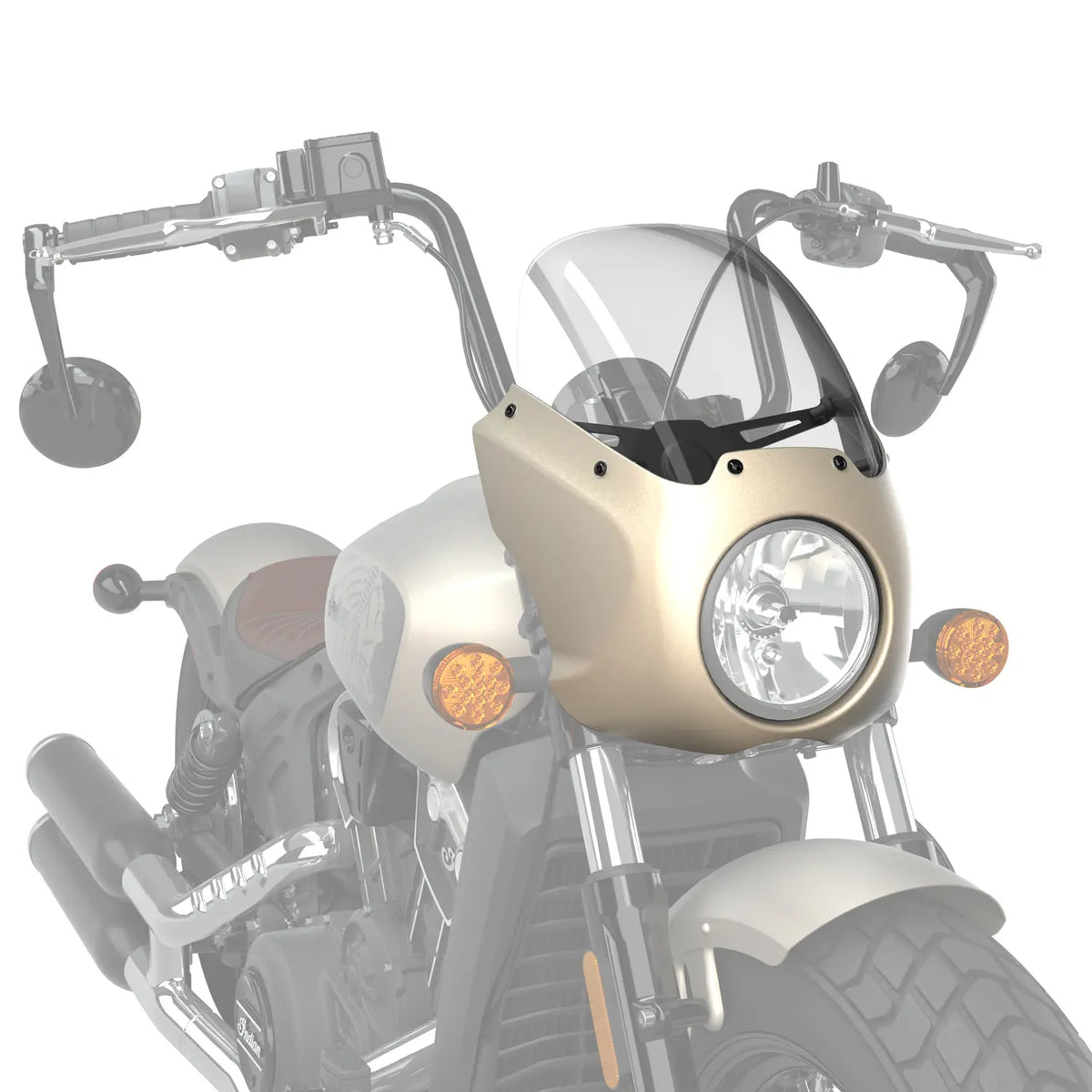 Quarter Fairing, Silver Quartz Smoke - image 3 of 3