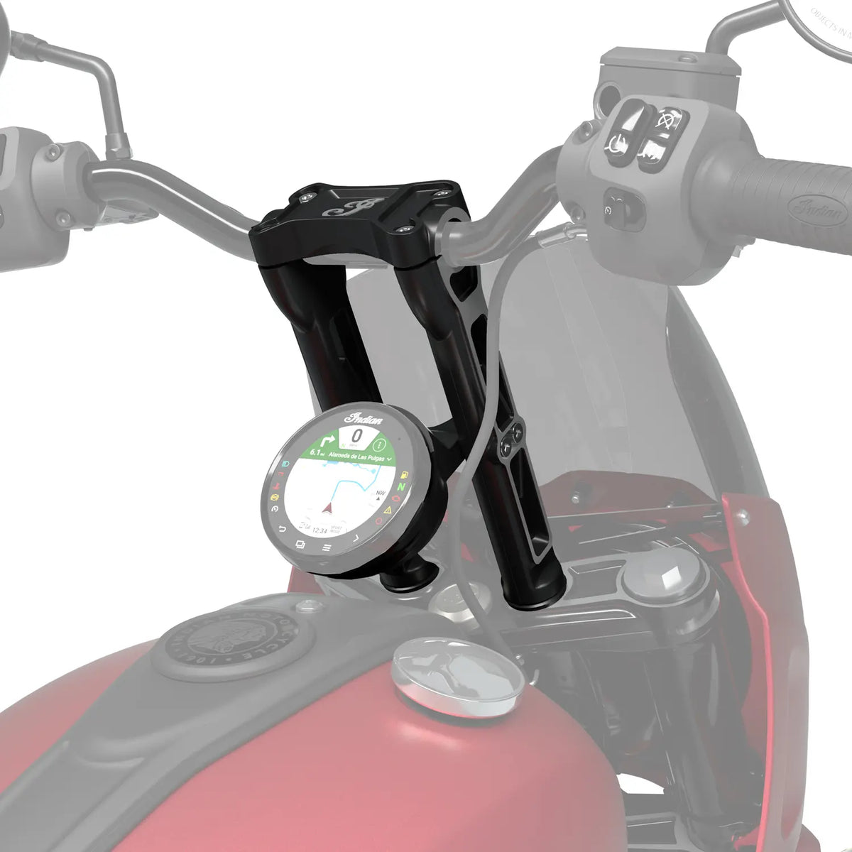10” Sport Chief Moto Handlebar Risers - image 4 of 5