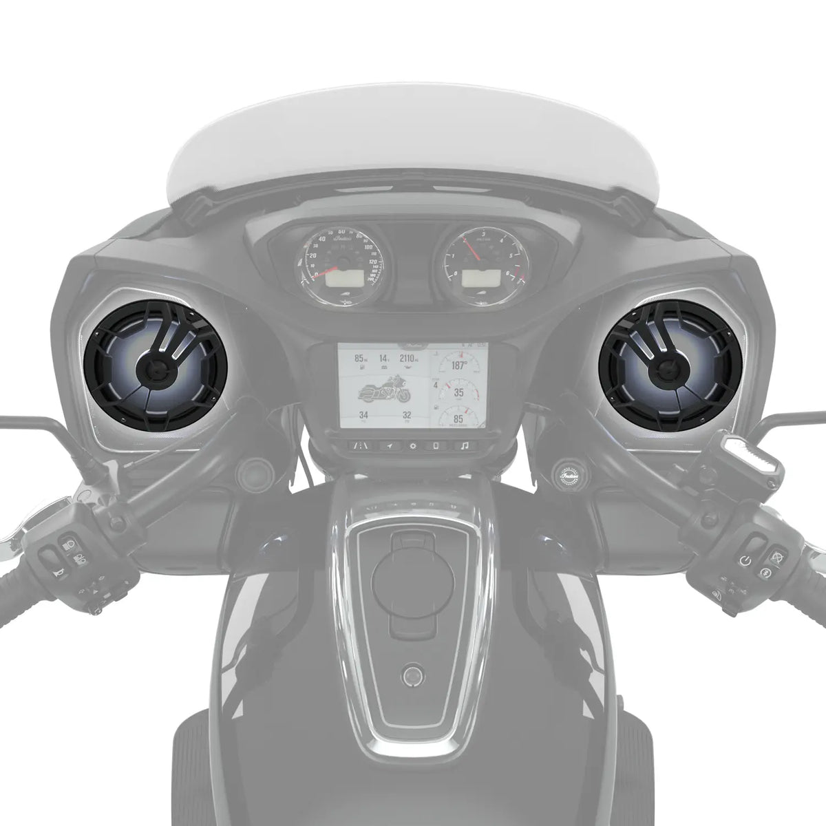PowerBand Audio Speakers with Bass Boost and UnderGlow, 6-1/2 in. - image 3 of 4