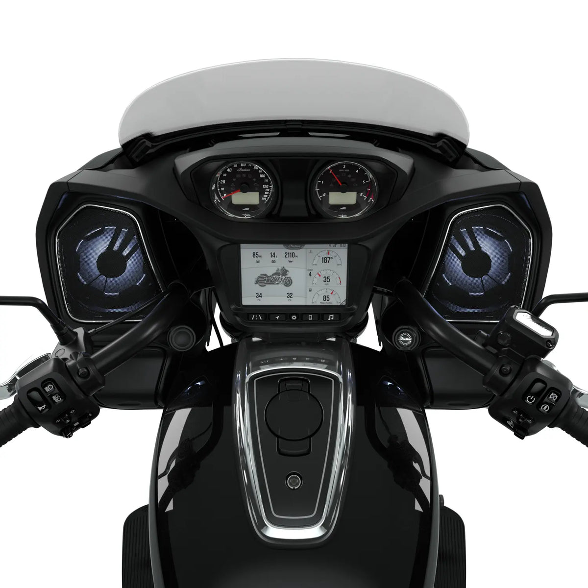 PowerBand Audio Speakers with Bass Boost and UnderGlow, 6-1/2 in. - image 2 of 4