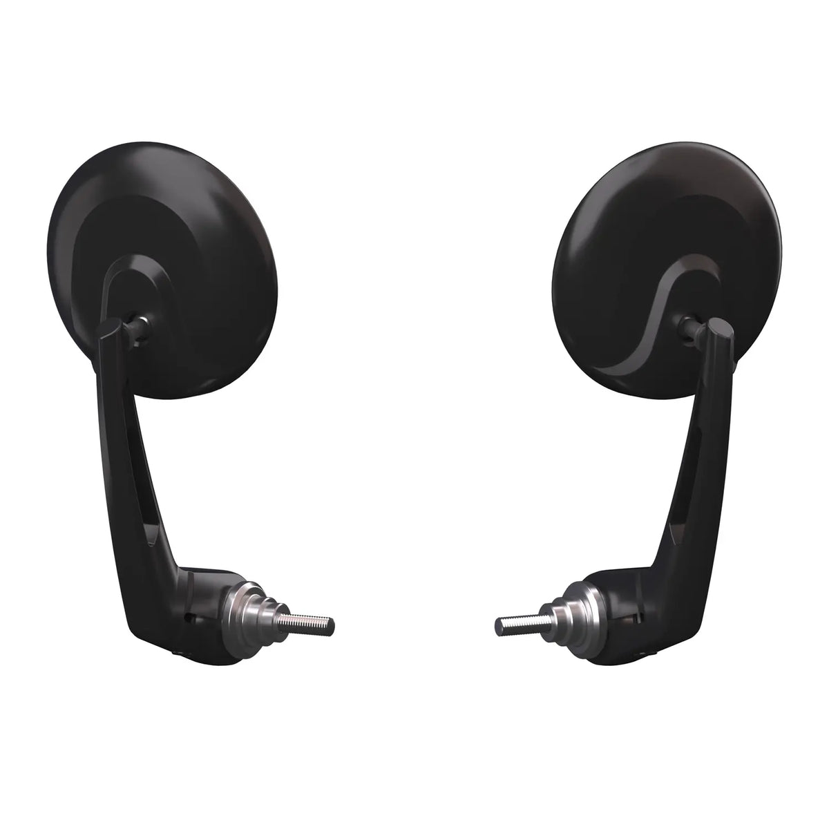 Bar End Mirrors in Black, Pair - image 1 of 4