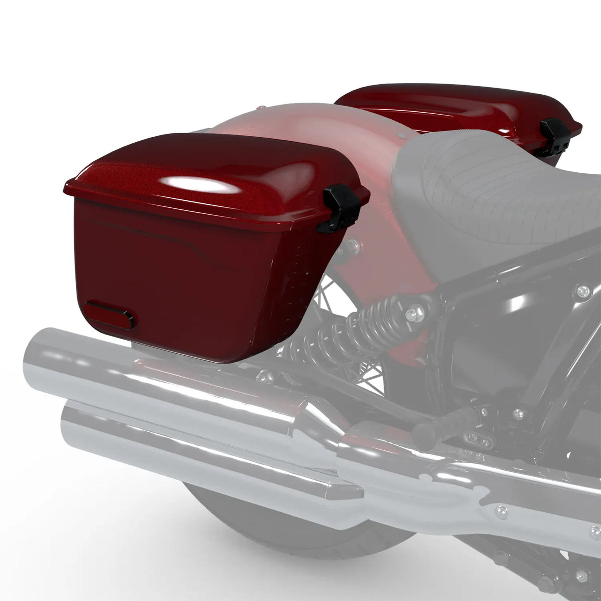 Locking Rigid Saddlebags - image 3 of 8