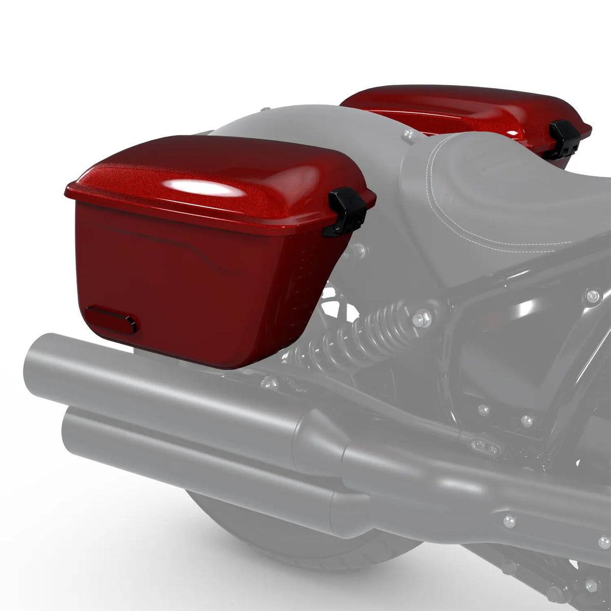 Locking Rigid Saddlebags - image 3 of 8