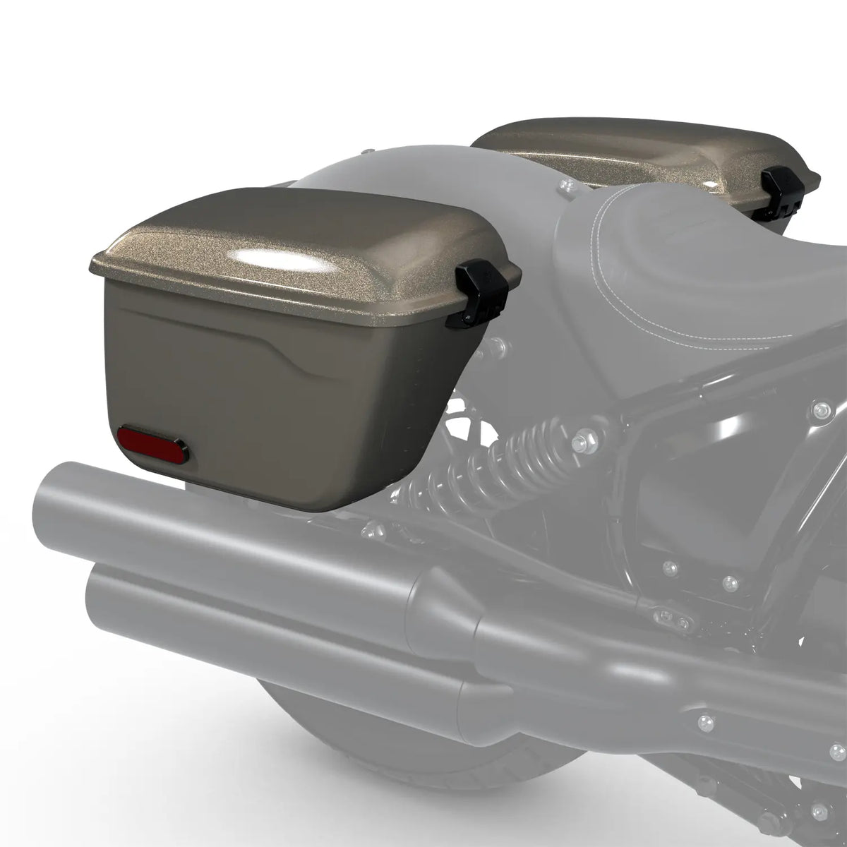Locking Rigid Saddlebags - image 3 of 8