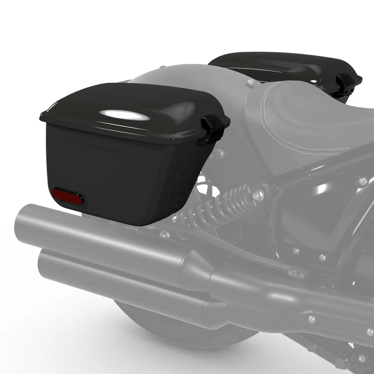 Locking Rigid Saddlebags - image 3 of 8