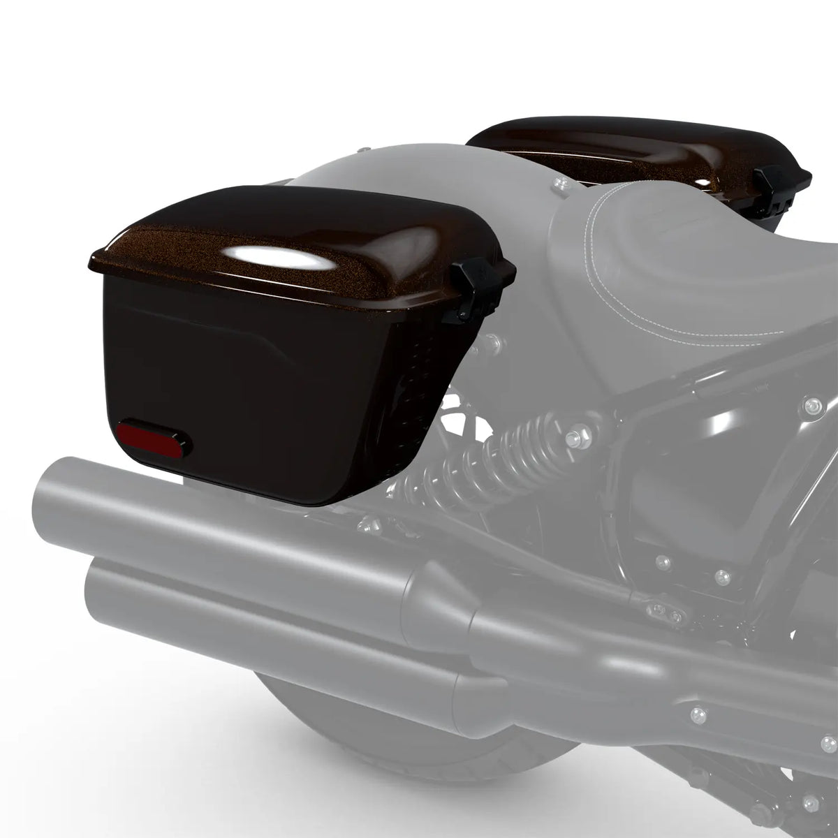 Locking Rigid Saddlebags - image 3 of 8