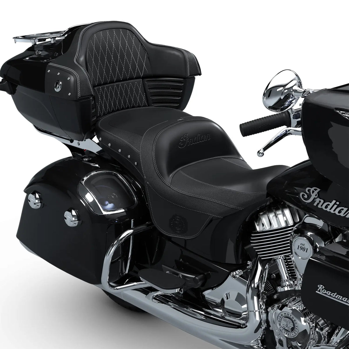 ClimaCommand Classic Seat, RIDE COMMAND Enabled, Black - image 2 of 3