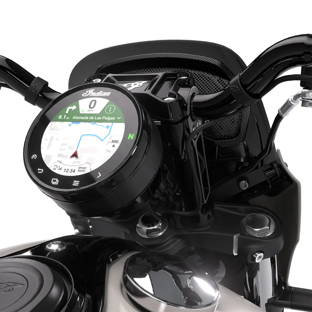 PowerBand Audio Bluetooth® Speaker Handlebar Mount (With Riser) - image 2 of 3