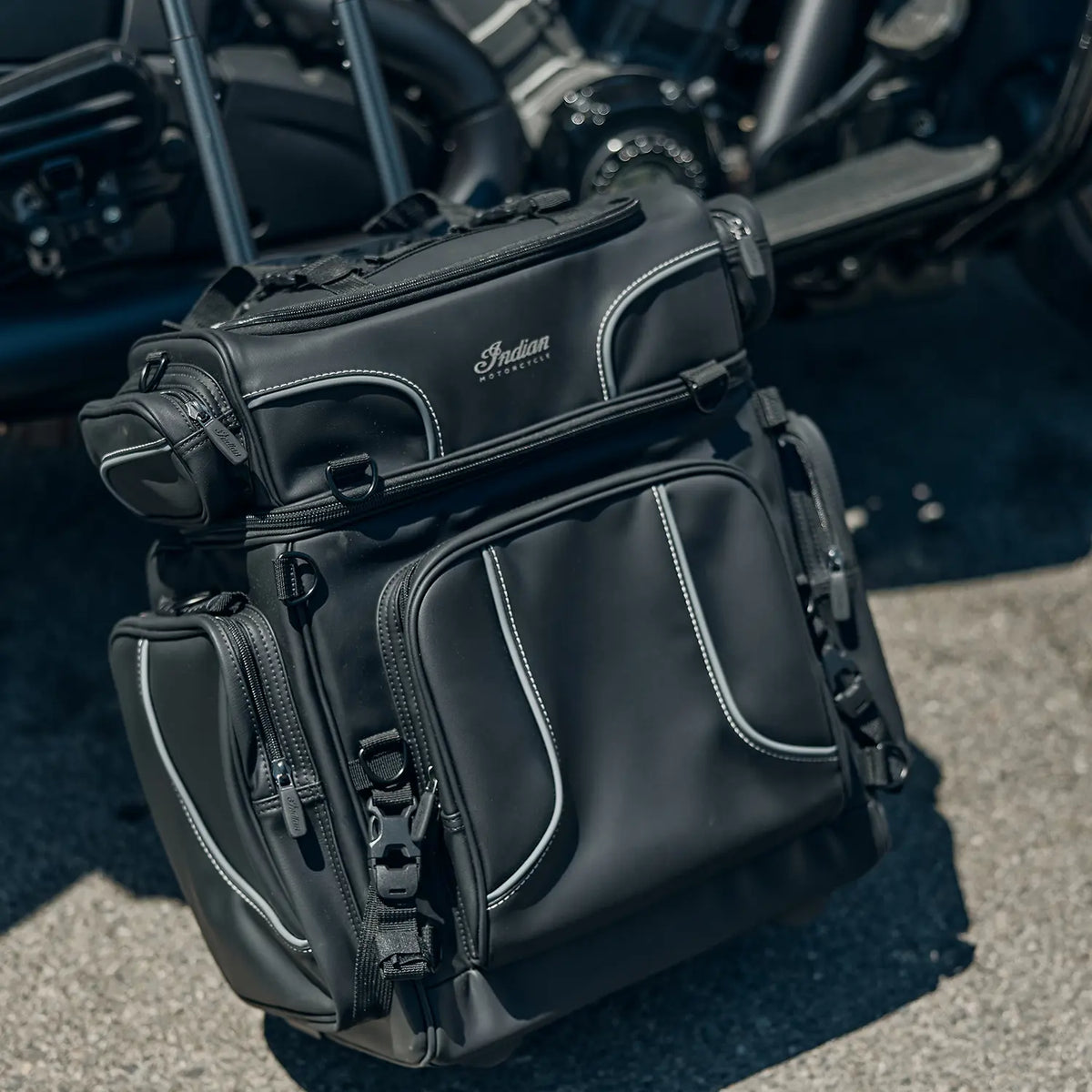 Spirit Lake Wheeled Touring Bag, Black & Gray - image 5 of 6