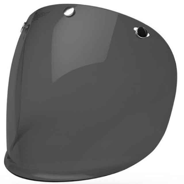 Bell 3-Snap Flat Shield — Dark Smoke
