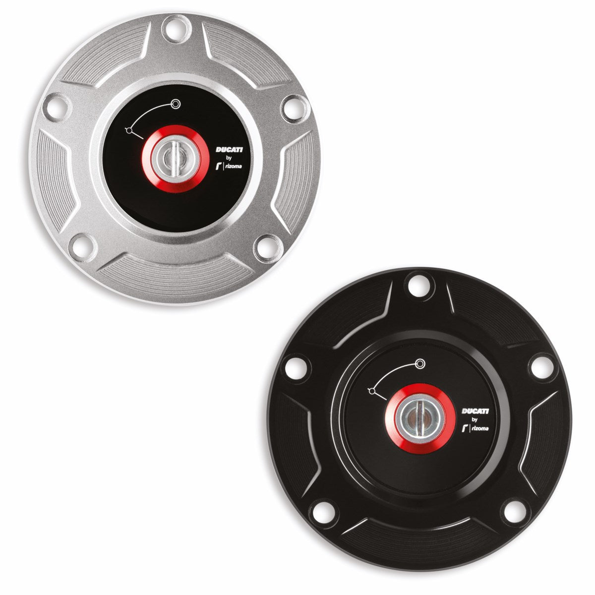 Ducati Billet aluminium tank cap — 97780052BA — OEM catalog gallery