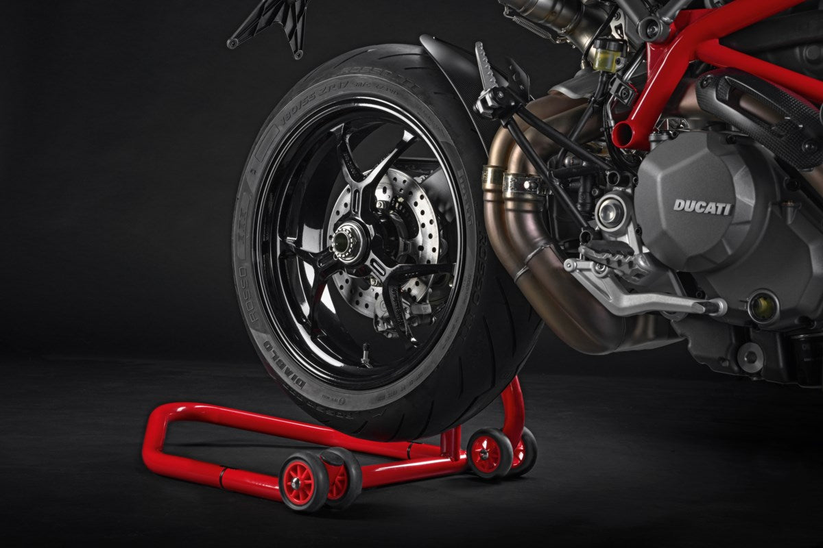 Ducati Rear service stand for single-sided swinging arm — 97080111A — OEM catalog gallery