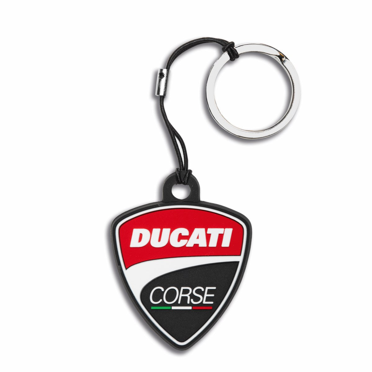 Ducati Corse Shield Keychain — product view 1