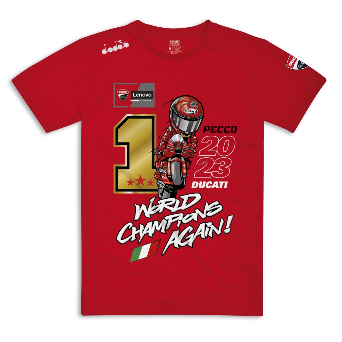 Ducati FB63 MotoGP World Champion '23 T-shirt — product view 1