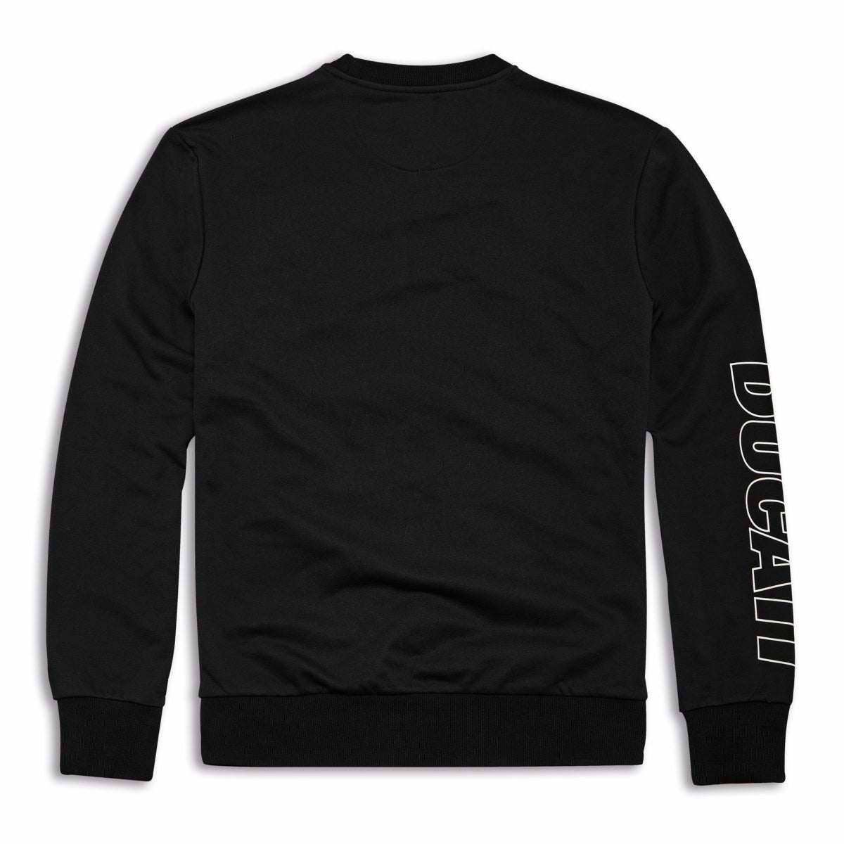 Ducati Men's Ducati Logo round-neck sweatshirt — Black — view 2