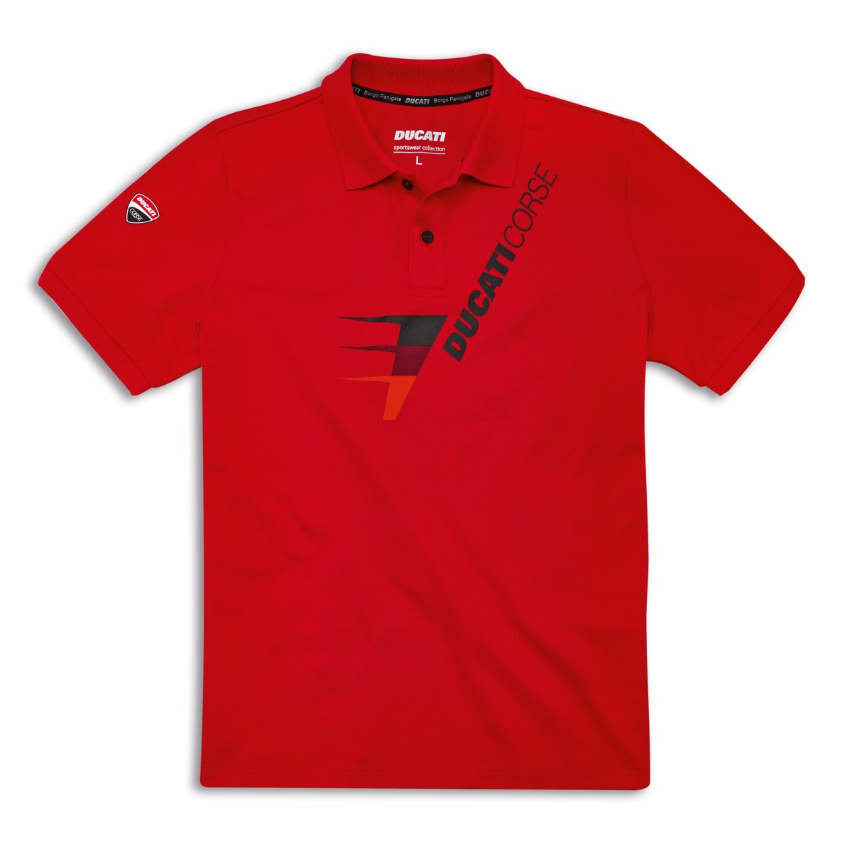 Ducati Men's DC Speed Short-sleeved polo shirt — product view 1