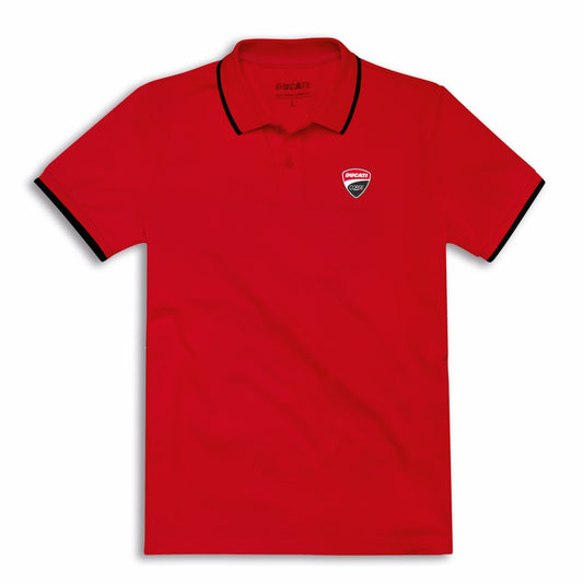 Ducati Men's DC Logo Short-sleeved polo shirt — product view 1