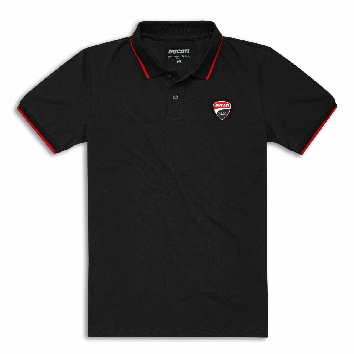 Ducati Men's DC Logo Short-sleeved polo shirt — product view 2