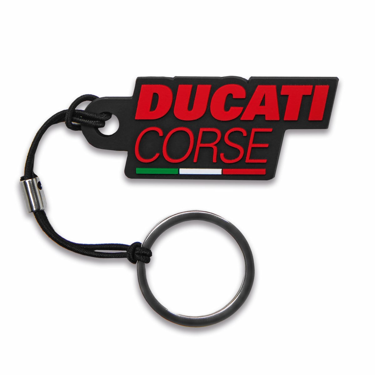 Ducati DC Black Keychain — product view 1
