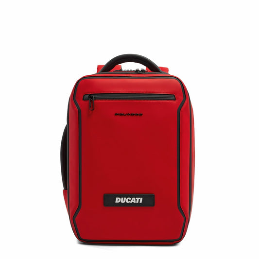 Ducati D-Piquadro Lock Backpack — Black — view 1