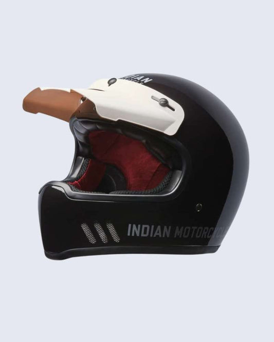 Indian Motorcycle Adventure Helmet — Gloss Black — Gloss Black