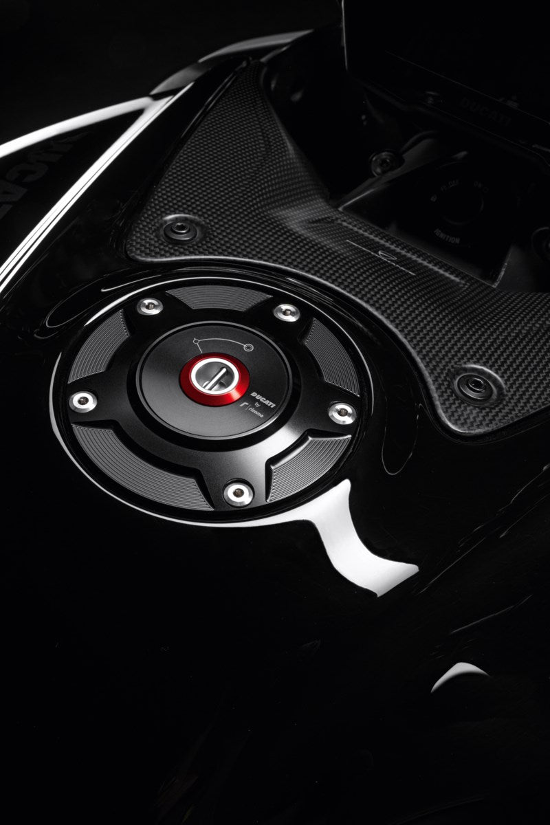 Ducati Billet aluminium tank cap — 97780052BA — OEM catalog gallery
